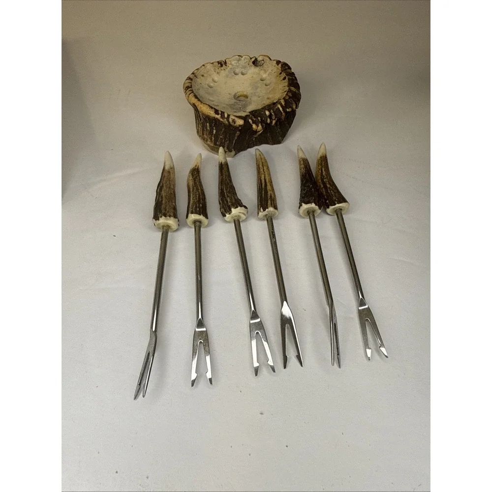 Vintage ANTON WINGEN JR Fondue Set